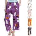 thumbnail image 1 of JAJAHO Girls Halloween Pajamas Pants Kids Sleepwear Long Pants Loose Pj Bottoms Sizes 3-14, 1 of 4