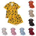 thumbnail image 1 of JAJAHO Girls Halloween Pajamas Sets Sizes 3-14 Kids Pumpkin Sleepwear Girls Halloween 2 Pcs PJS, 1 of 9