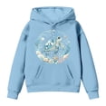 thumbnail image 1 of JAJAHO Girls Hoodies Cute Turtle Printed Kids Long Sleeve Sweatshirt Fall Pullover Tops With Pocket 2-13Y, 1 of 3