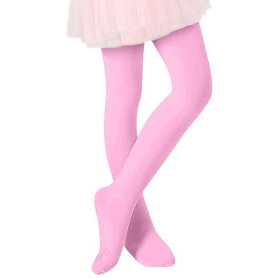 JAJAHO Girls Leggings Footed Soft Comfortable Leggings Elastic Waistband Stretchy Tights Pants Lightweight Versatile Trousers