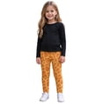 thumbnail image 1 of JAJAHO Girls Leggings Giraffe Print Soft Footless Stretchy Tights Pants For Kids 18M-10Y, 1 of 4