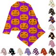 thumbnail image 1 of JAJAHO Girls Pajamas Sets Halloween Sleepwear Sizes 3-14 Button Down Long Sleeve Shirts Pants 2 Piece Set, 1 of 4
