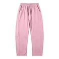 thumbnail image 1 of JAJAHO Girls Sweatpants Tapered Jogger Pants Loose Fit Casual Drawstring Sweat Pants For Kids 3-14Y, 1 of 2