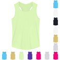 thumbnail image 1 of JAJAHO Girls Tank Tops Athletic Workout Racerback Summer Stretch Soft Sleeveless Crew Neck Basic Top For Kids Teens 1-17Y Sportswear, 1 of 4