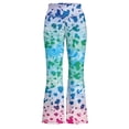 thumbnail image 1 of JAJAHO High Waisted Yoga Flared Pants For Girls Kids 5-14Y Teens Casual Gradient Leopard Buttery Soft Slim Fit Workout Pants Cozy Trousers, 1 of 2