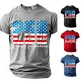 thumbnail image 1 of JAJAHO Independence Day T Shirts For Men Short Sleeve Crew Neck Tees Red White And Blue Top Celebrate America's 250Th Anniversary, 1 of 5