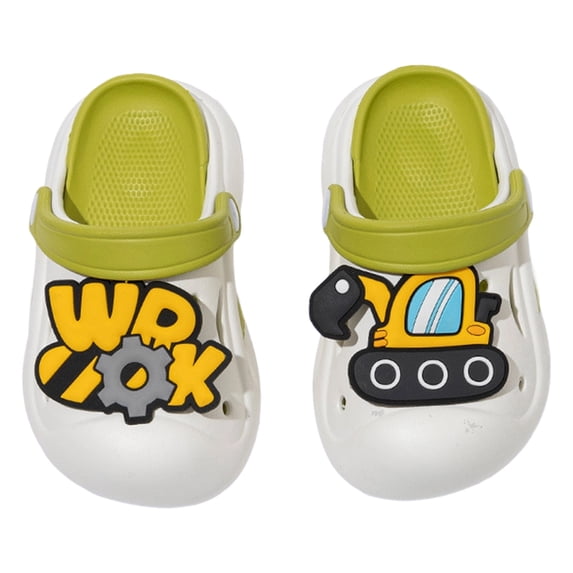 JAJAHO Kids Clogs Garden Shoes For Boys Girls On Waterproof Slides Sandals Indoor Outdoor Summer Water Beach Shower Slippers Trendy Shoes