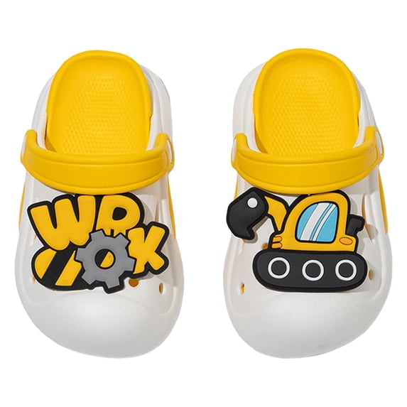 JAJAHO Kids Clogs Garden Shoes For Boys Girls On Waterproof Slides Sandals Indoor Outdoor Summer Water Beach Shower Slippers Trendy Shoes