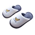 thumbnail image 1 of JAJAHO Kids Fuzzy Slippers For Boys Girls Indoor Winter Footwear For Children Cute Embroidery Home Slippers Warm Casual Shoes, 1 of 6