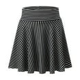 thumbnail image 1 of JAJAHO Kids Girls Tennis Skirts With Side Pockets High Waisted Built In Shorts Striped Skorts Athletic Running Girl Clothes 3-14Y Sweet Skirt, 1 of 8