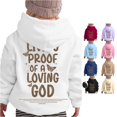 thumbnail image 1 of JAJAHO Kids Hoodies Boys Girls Letter Printed Oversized Long Sleeve Sweatshirts Fall Winter Pullover Tops 2-13Y, 1 of 8