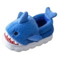 thumbnail image 1 of JAJAHO Kids Slippers Boys Girls Cute Cartoon Platform Slippers Indoor Casual Slip On Closed Back Warm Comfortable House Shoes, 1 of 5