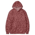 thumbnail image 1 of JAJAHO Kids Sweatshirts Boys Girls Leopard Hoodies Y2k Long Sleeve Fall Pullover Hoody Top 2-12Y, 1 of 2