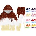 thumbnail image 1 of JAJAHO Kids Sweatsuit Boys Girls Ice Cream Print Outfit Long Sleeve Hoodies And Sweatpants 2 Piece Set 2-13Y, 1 of 5