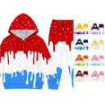 thumbnail image 1 of JAJAHO Kids Sweatsuit Boys Girls Ice Cream Print Outfit Long Sleeve Hoodies And Sweatpants 2 Piece Set 2-13Y, 1 of 5