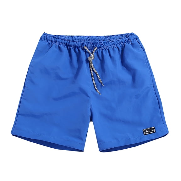 JAJAHO Men's Summer Casual Shorts Quick Drying Loose Fit Drawstring Beach Shorts Vacation Clothes Comfy Bottoms