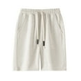 thumbnail image 1 of JAJAHO Men's Sweat Shorts Casual Elastic Waist Drawstring Summer Running Shorts Workout Athletic Gym Clothes Comfy Bottoms, 1 of 7