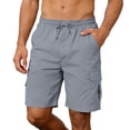 thumbnail image 1 of JAJAHO Mens Casual Cargo Shorts With Multiple Pockets Loose Fit Comfortable Lightweight Outdoor Summer Work Shorts Hiking Travel Daily Wear Soft Trousers, 1 of 5