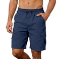 thumbnail image 1 of JAJAHO Mens Casual Cargo Shorts With Multiple Pockets Loose Fit Comfortable Lightweight Outdoor Summer Work Shorts Hiking Travel Daily Wear Stylish Trousers, 1 of 5