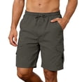 thumbnail image 1 of JAJAHO Mens Casual Cargo Shorts With Multiple Pockets Loose Fit Comfortable Lightweight Outdoor Summer Work Shorts Hiking Travel Daily Wear Stylish Trousers, 1 of 5