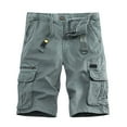 thumbnail image 1 of JAJAHO Mens Hiking Cargo Shorts Lightweight Outdoor Sports Relaxed Fit Retro Fishing Golf Shorts With Multi Pockets Trendy Bottoms, 1 of 2
