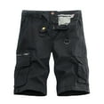 thumbnail image 1 of JAJAHO Mens Hiking Cargo Shorts Lightweight Outdoor Sports Relaxed Fit Retro Fishing Golf Shorts With Multi Pockets Versatile Bottoms, 1 of 2