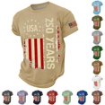 thumbnail image 1 of JAJAHO Mens United States 250 Years T Shirt Celebrate America's 250Th Anniversary Short Sleeve Crew Neck Graphic Tee Freedom Shirts, 1 of 5