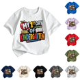 thumbnail image 1 of JAJAHO My 1st Day Of Kindergarten Shirt Boys Girls Happy First Day Of Kindergarten T Shirts Back to School Clothes, 1 of 3