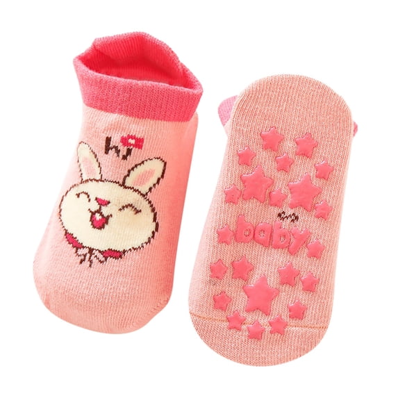 JAJAHO Baby No Show Socks Cute Cartoon Animal Printed Summer Breathable Non- Boys Girls Comfortable Sock