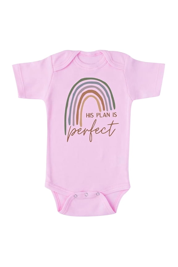 Newborn Infant Baby Bodysuits Soft Romper Boys Girls Short Sleeve Rainbow Printed Toddler Comfortable Onesie Clothes Cozy One-Pieces