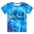thumbnail image 1 of JAJAHO Tie Dye T Shirts For Boys Girls Happy Kindergarten Graduation Tshirts Kids Toddler Short Sleeve Crew Neck Letter Graphic Tee, 1 of 2