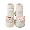 thumbnail image 1 of JAJAHO Toddler Kids First Walking Shoes Baby Boys Girls Sock Shoes Cute Cartoon 3D Animals Design On Non- Soft Sole Sneakers Versatile Shoe, 1 of 3