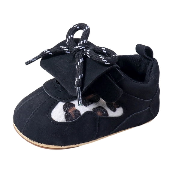 JAJAHO Unisex Baby Shoes Boys Girls Sneakers Non- Soft Rubber Sole Toddler Crib First Walking Lightweight Shoes