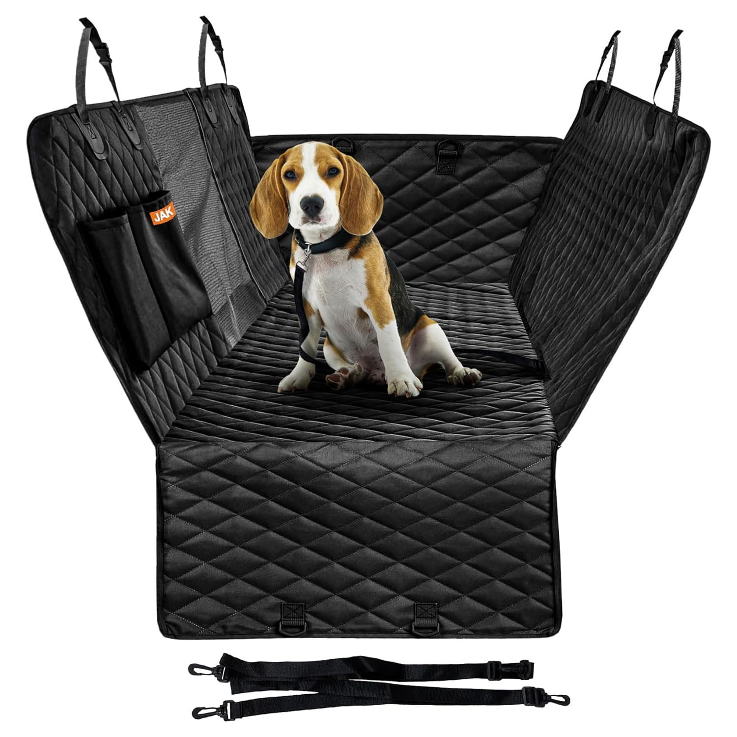 Beagle Car Seat Cover - Black Beagle Car Seat Cover - Black