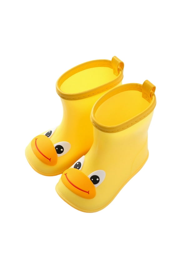 Boots Cartoon Character Children's Rain Shoes Boys Girls Water Shoes Baby Rain Boots Comfortable