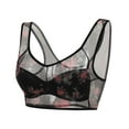 thumbnail image 1 of JAKANYQ Bras For Women Ice Silk Lace Bra Elle Bloom Bra For Seniors Sagging Wire Bra Classic Lightweight, 1 of 6