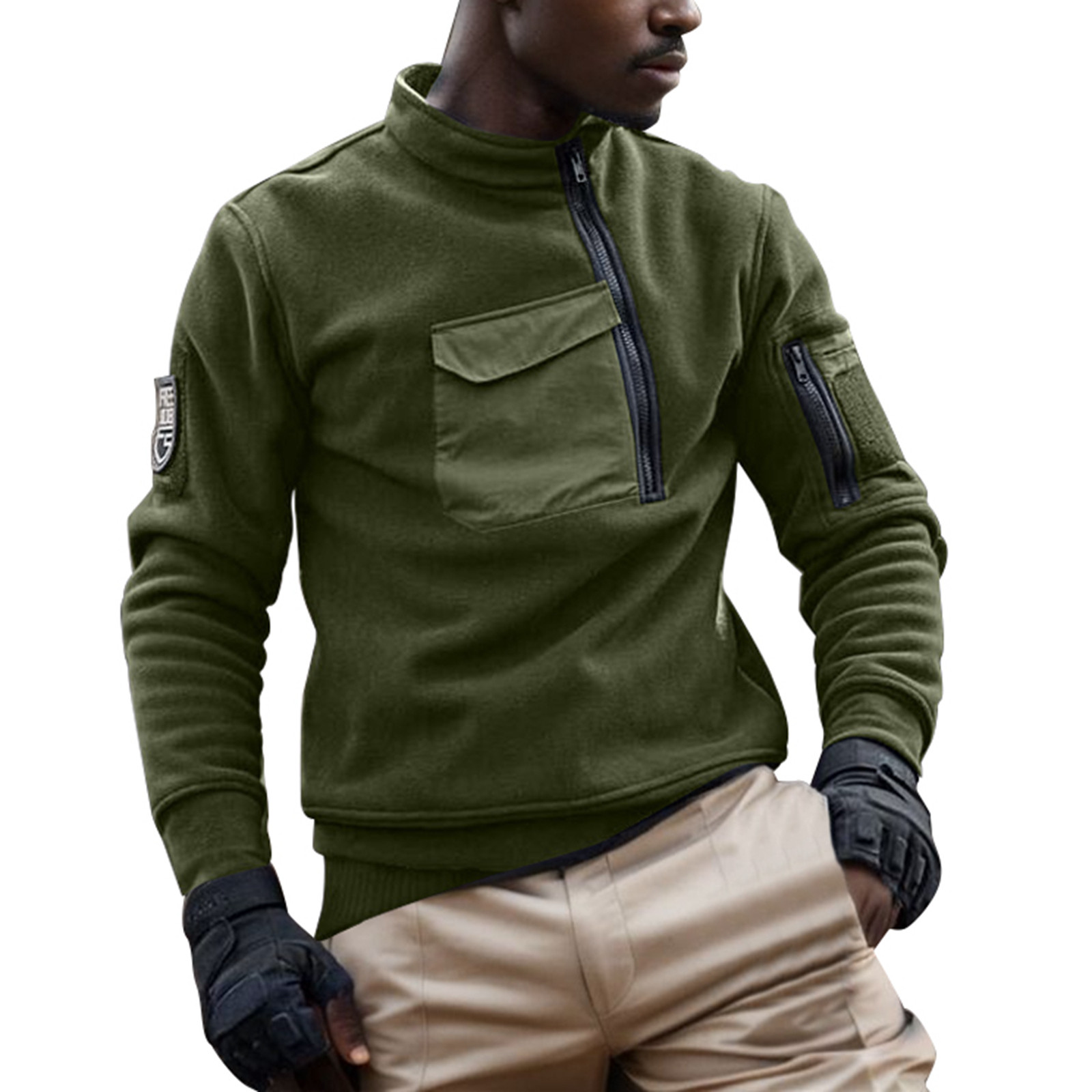Fashionable fleece coats discount