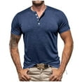 thumbnail image 1 of JAKANYQ Men Tees 2024 Summer Fashion Casual Slim Short Sleeved T Shirt Loose Comfortable, 1 of 6