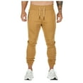 thumbnail image 1 of JAKANYQ Men's Gym Pants Workout Running Athletic Joggers Slim Fit Sport Track Pants With Zipper Pockets Elegant Leisure, 1 of 6
