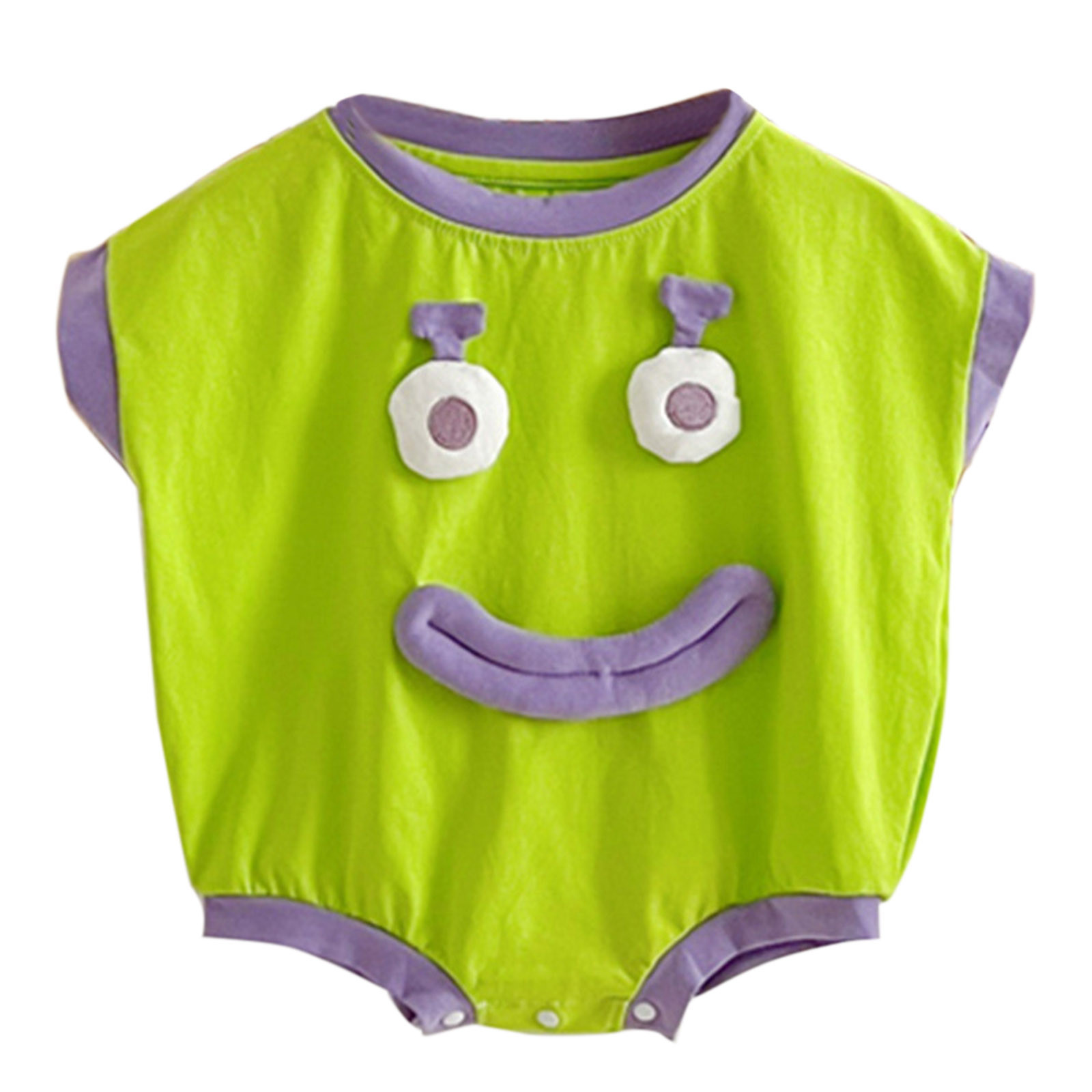 JAKANYQ Newborn Baby Warm Cartoon Footie Romper Thick Plush Jumpsuit Winter Outerwear