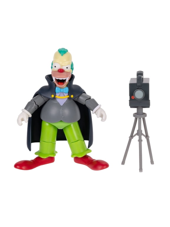 The Simpsons Treehouse of Horror Vampire Krusty the Clown Action Figure