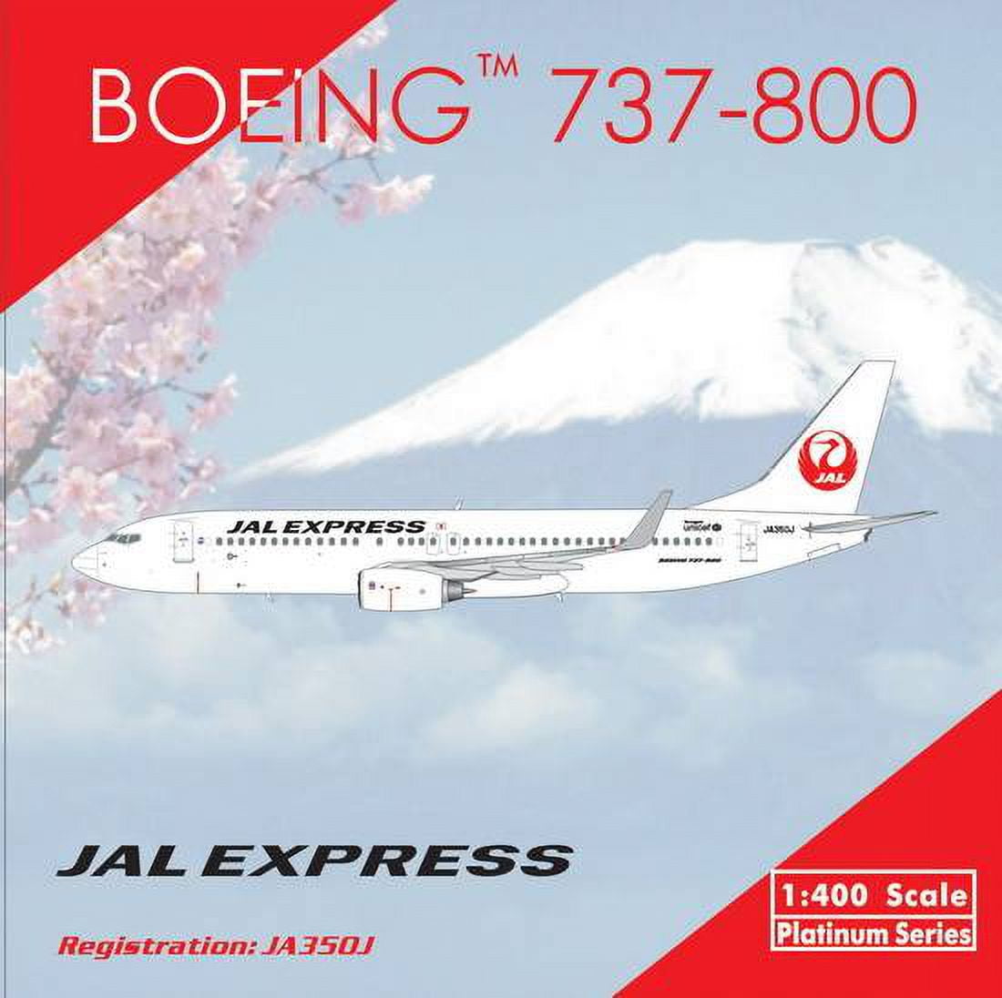 JAL EXPRESS ボーイング737-800 JA350J 1/400 JAL EXPRESS ボーイング737-800 JA350J 1/400