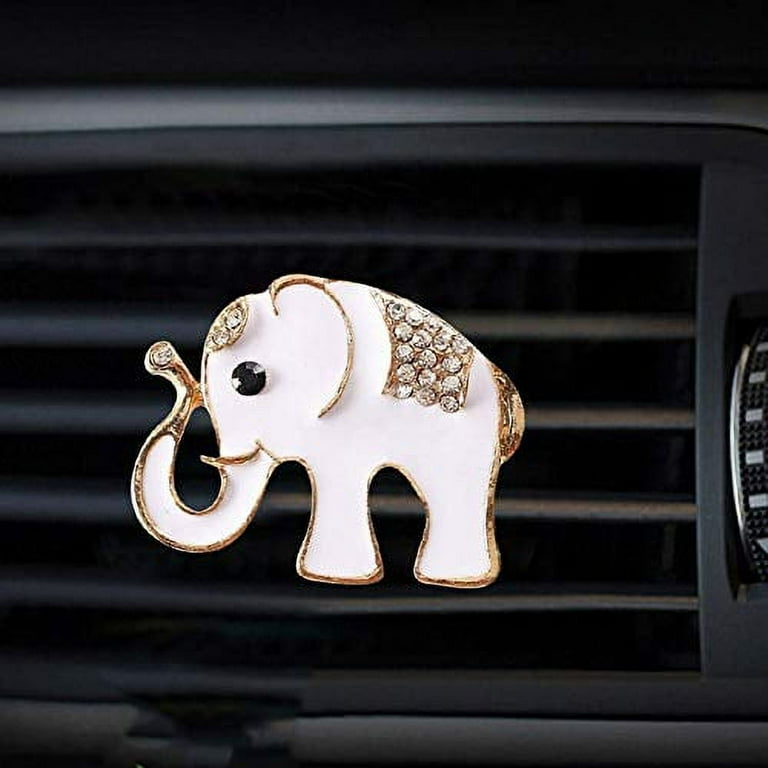 Auto Diamond Elephant Car Air Conditioning Outlet Clip Decorative Car Air  Vent Clip Charm, Bling Car Accessories, Cute Car Decor 