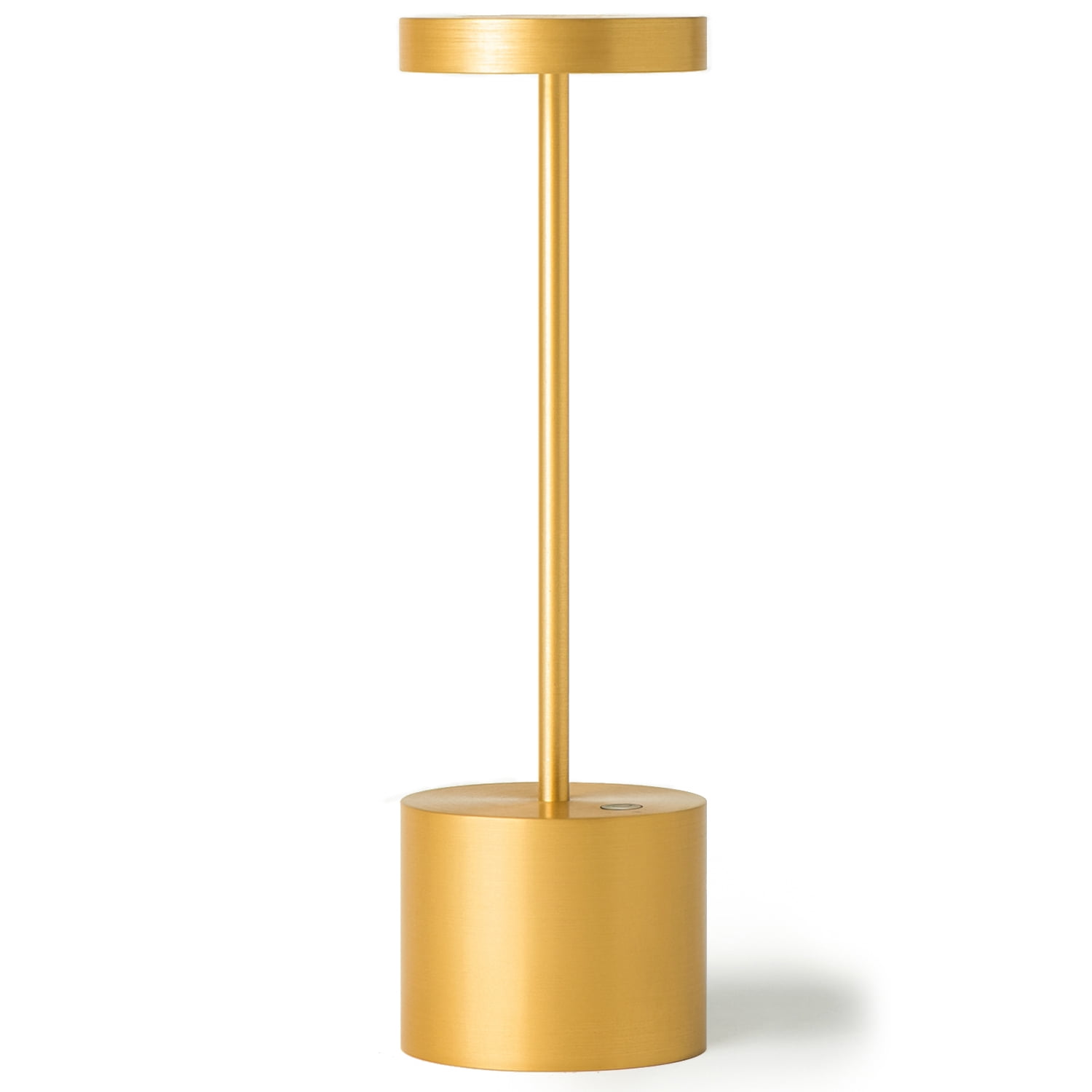 JALVDE Cordless Battery Operated Lamp, Rechargeable Table Lamp, Outdoor Portable LED Table Lamp, for Outside Dining/Restaurant/Home/Patio/Camping/Bars/Kitchen/Party (Gold)