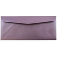 thumbnail image 1 of JAM #10 Envelopes, 4.1x9.5, Ruby Metallic, 50/Pack, Ruby Purple, 1 of 2