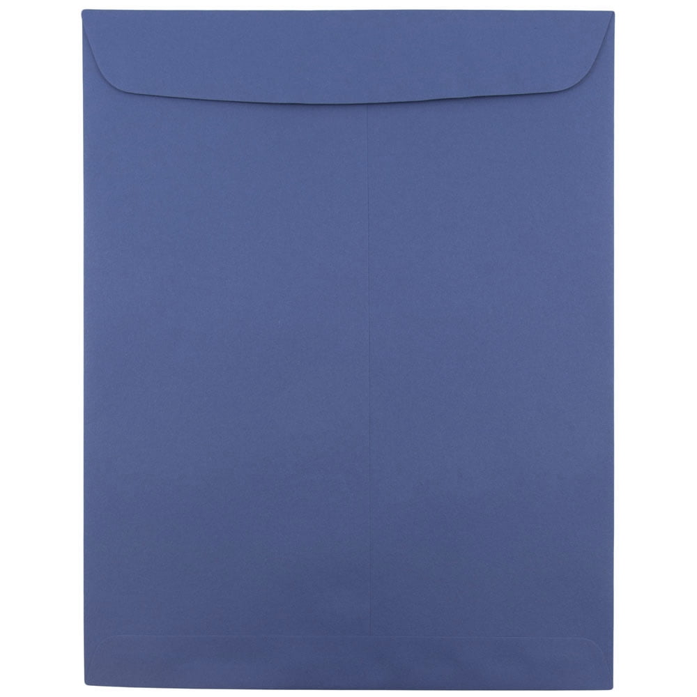 JAM 10 x 13 Catalog Envelopes, Dark Blue, 25/Pack