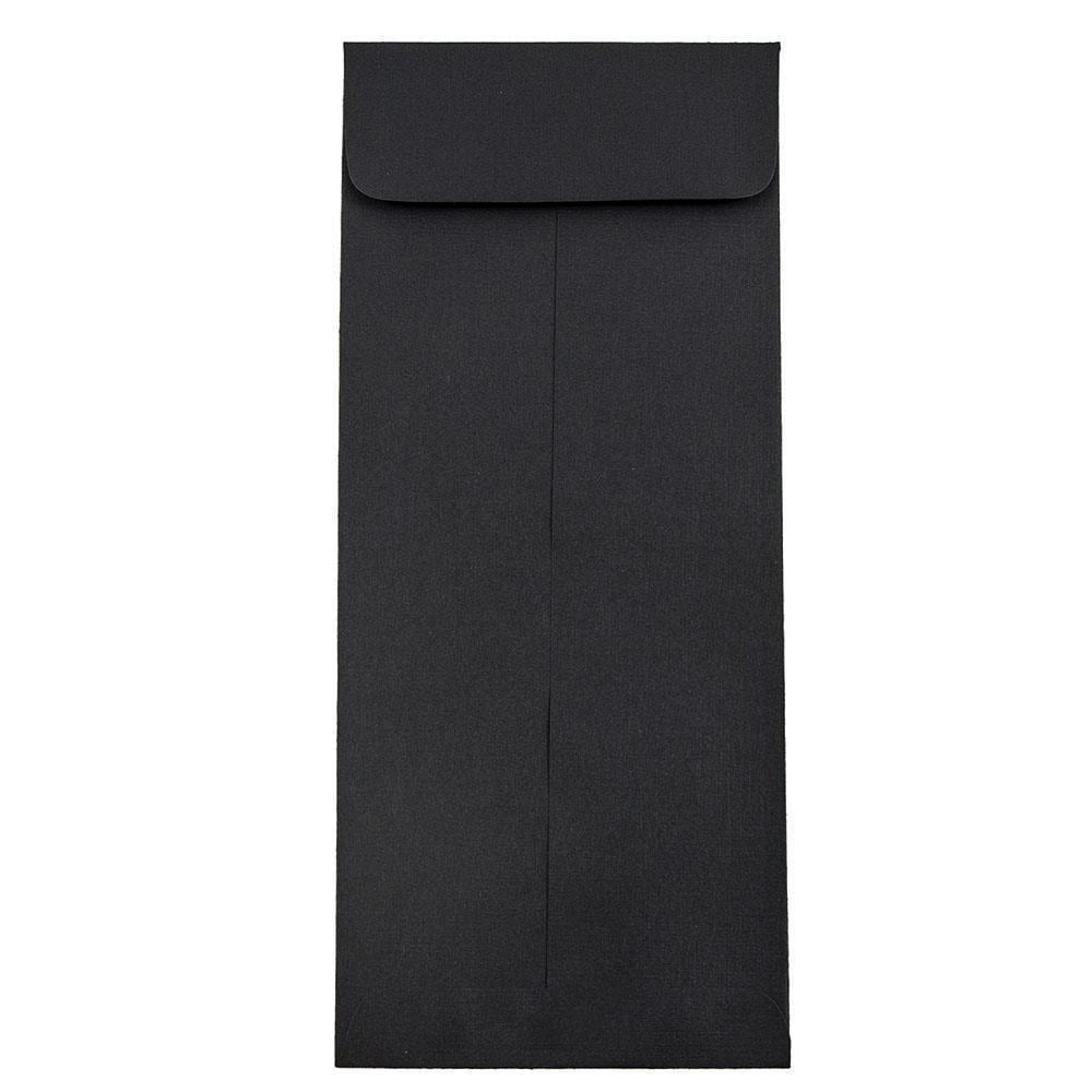 JAM #11 Policy Envelopes, 4.5x10.4, 1000/Carton, Black Linen