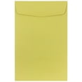 thumbnail image 1 of JAM 6 x 9 Open End Envelopes, Chartreuse, 10/Pack, 1 of 2