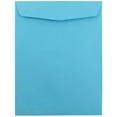 thumbnail image 1 of JAM 9 x 12 Open End Envelopes, Blue, 100/Pack, 1 of 2