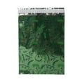 thumbnail image 1 of JAM® 9" x 12" Open End Foil Envelope with Self Adhesive Closure, Green Mistletoe Foil, 100/pack, 1 of 2